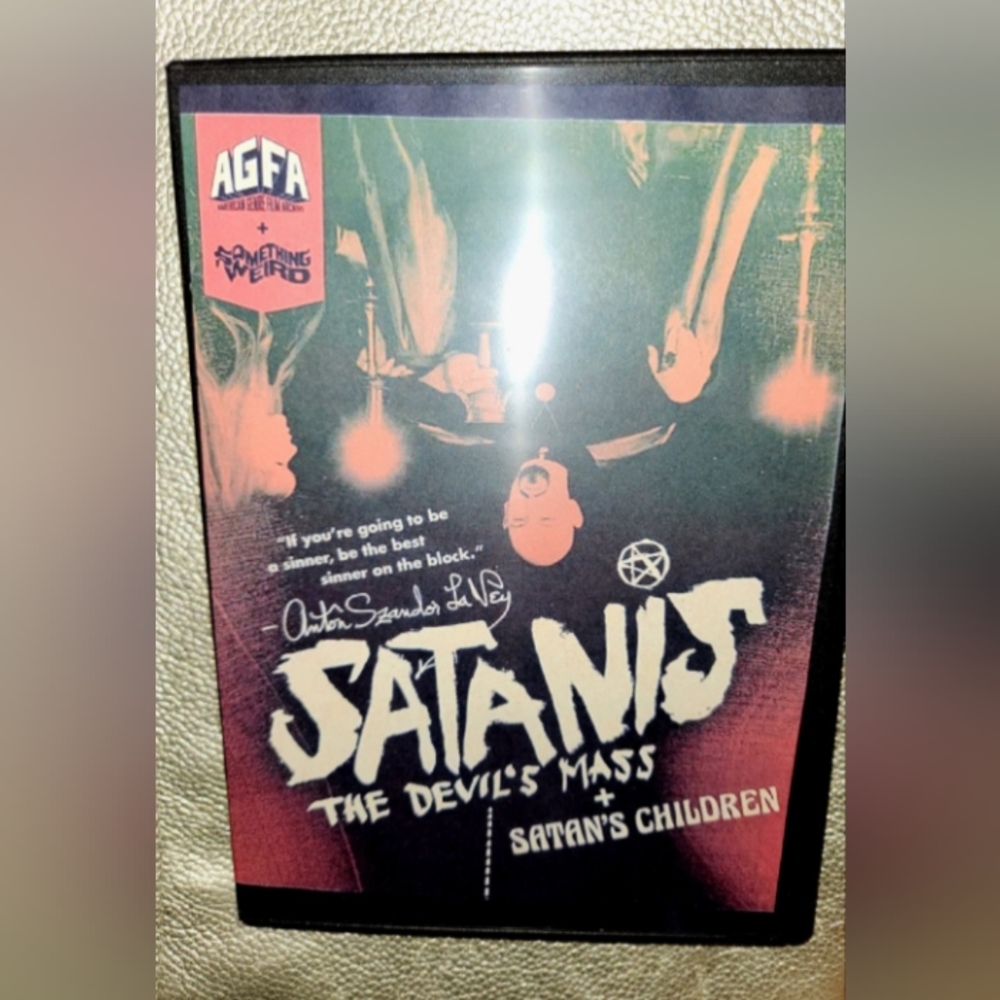 Satanis: The Devil's Mass ~ (Dvd 1970) ~ Anton Lavey ~ Diane Hegarty ~ULTRA RARE
